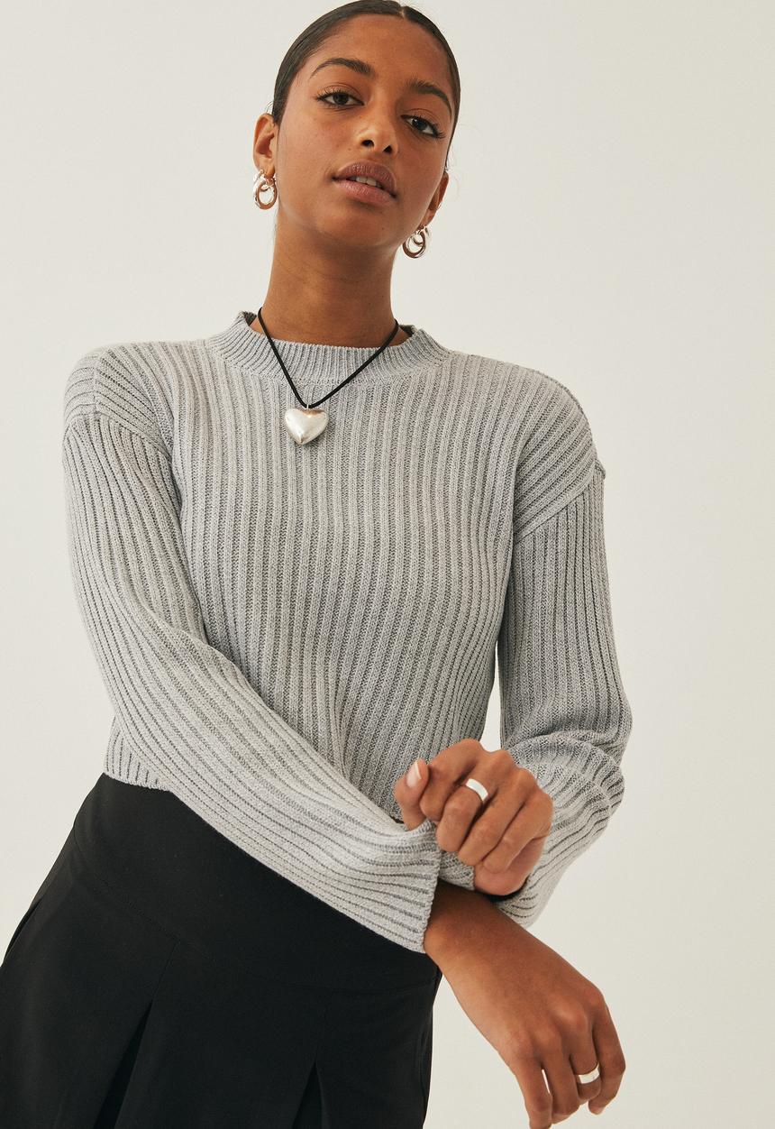 Supré  - Candy crew neck sweater - grey marle