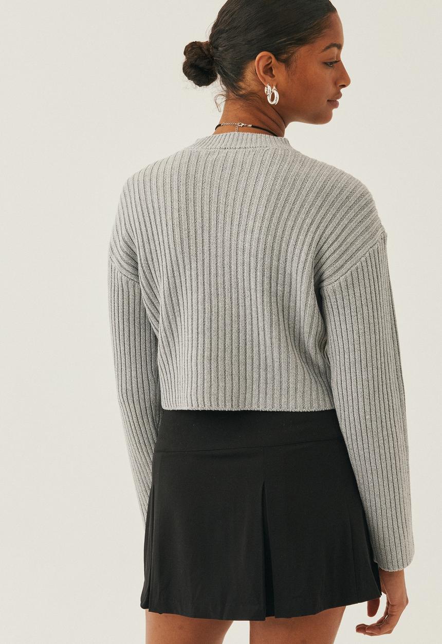 Supré  - Candy crew neck sweater - grey marle