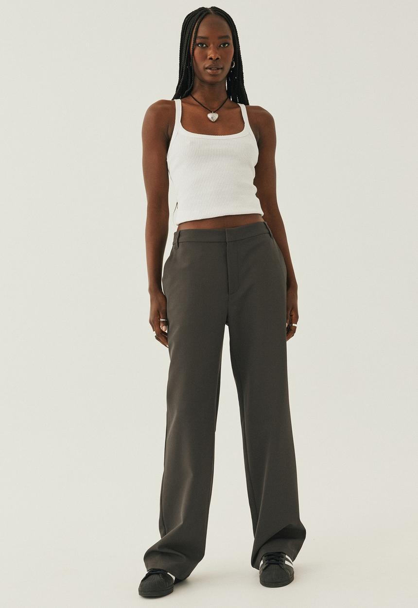 Supré  - Bobby high rise pant - charcoal