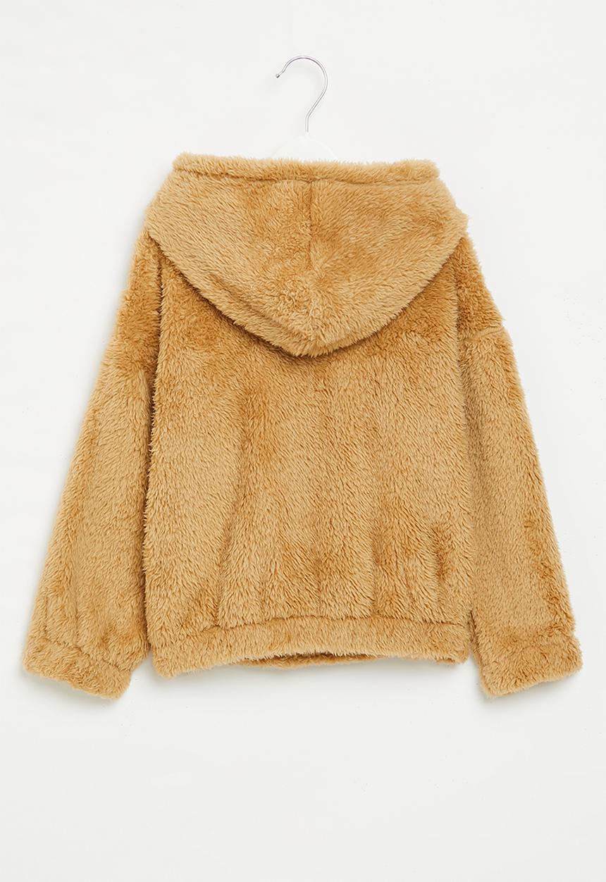 Superbalist - Teddy hoodie - brown