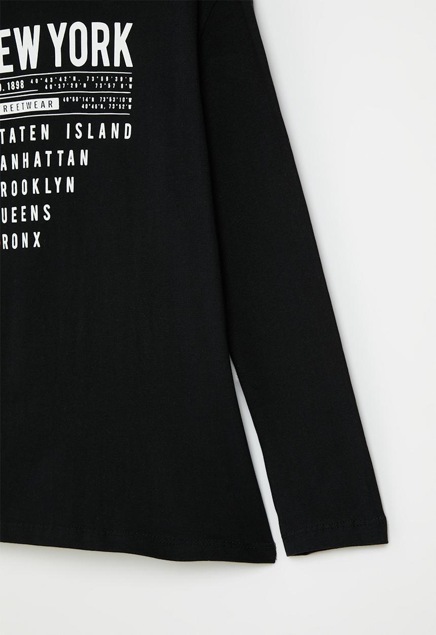 Superbalist - Boys graphic tee - black