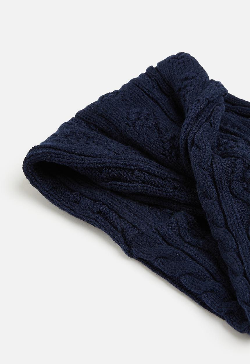Pop Candy - Knit snood - navy