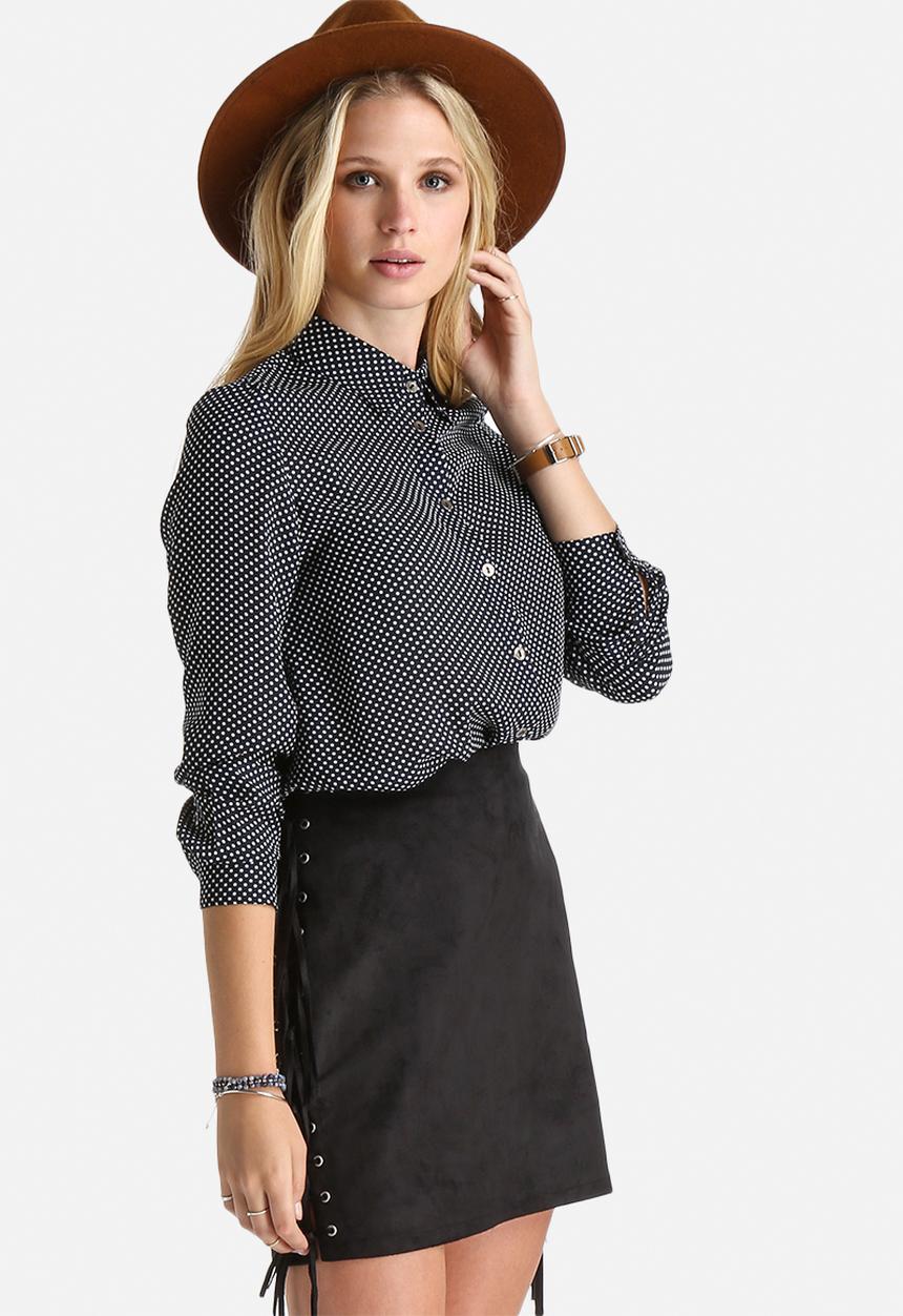 dailyfriday - Sass Printed Spot Blouse