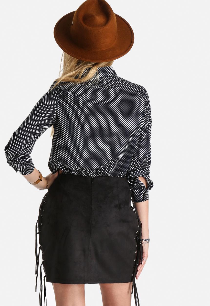 dailyfriday - Sass Printed Spot Blouse