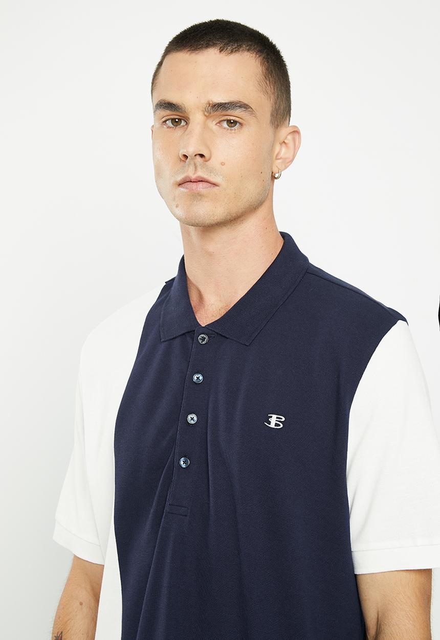 Ben Sherman - Block polo - navy