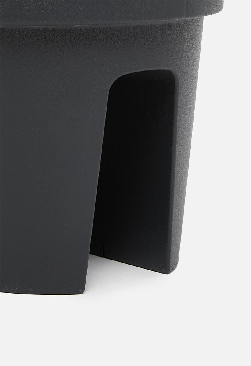 H&S - Bridge planter - charcoal