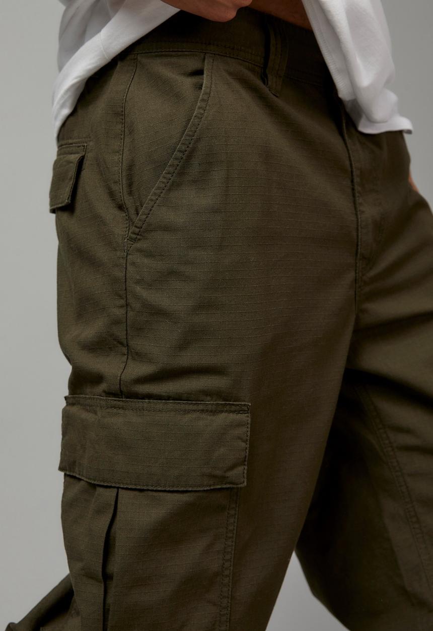 Factorie - Rip stop cargo pant - mountain green