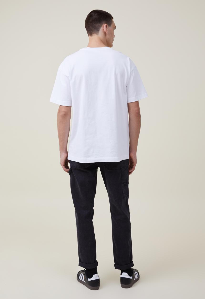 Cotton On - Relaxed tapered jean - worker black