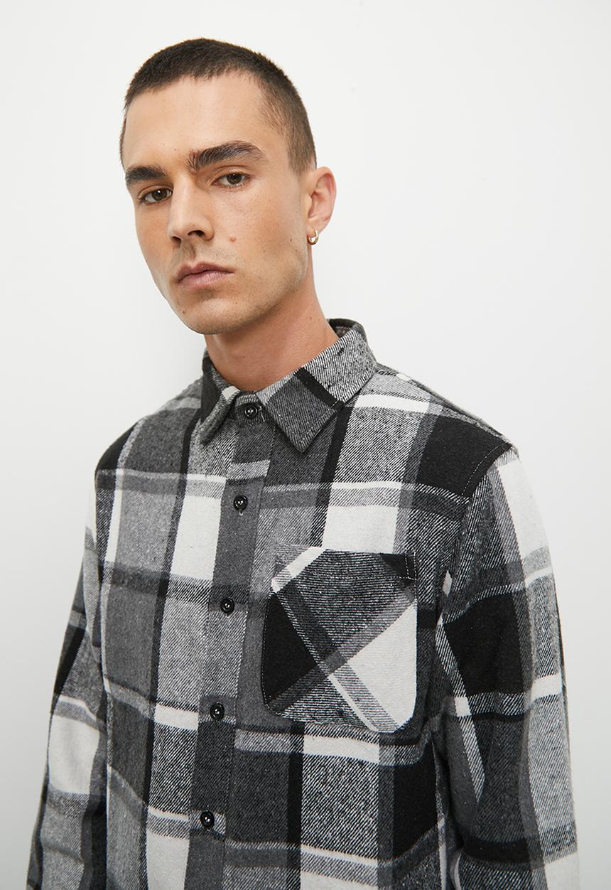 Superbalist - Check flannel long sleeve shirt - multi