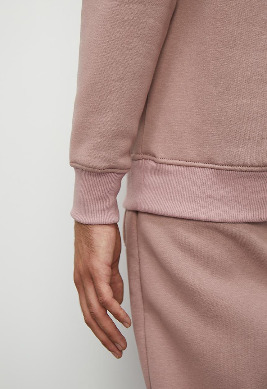 Superbalist - Fashion printed crew sweat top - dusty pink 