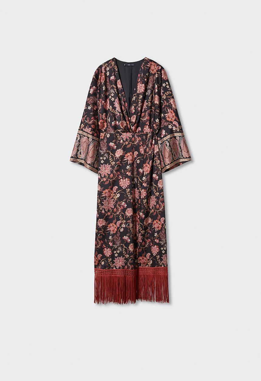 MANGO - Dress ubud - black