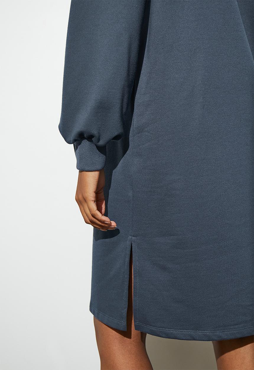 Superbalist - Embroidered sweat dress - navy