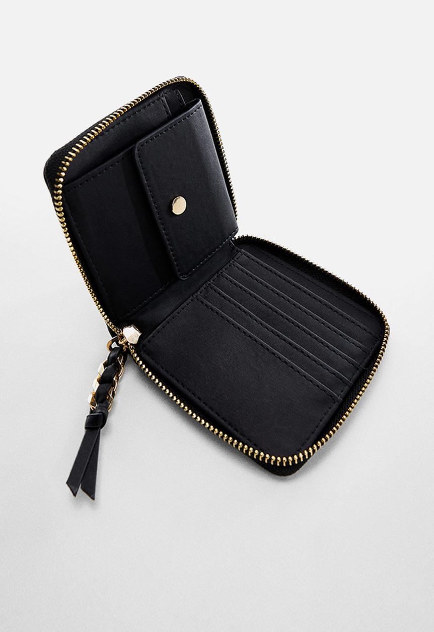 MANGO - Wallet blake - black