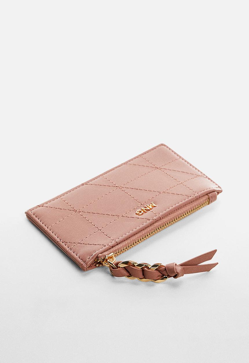 MANGO - Card holder blake - light/patel pink 