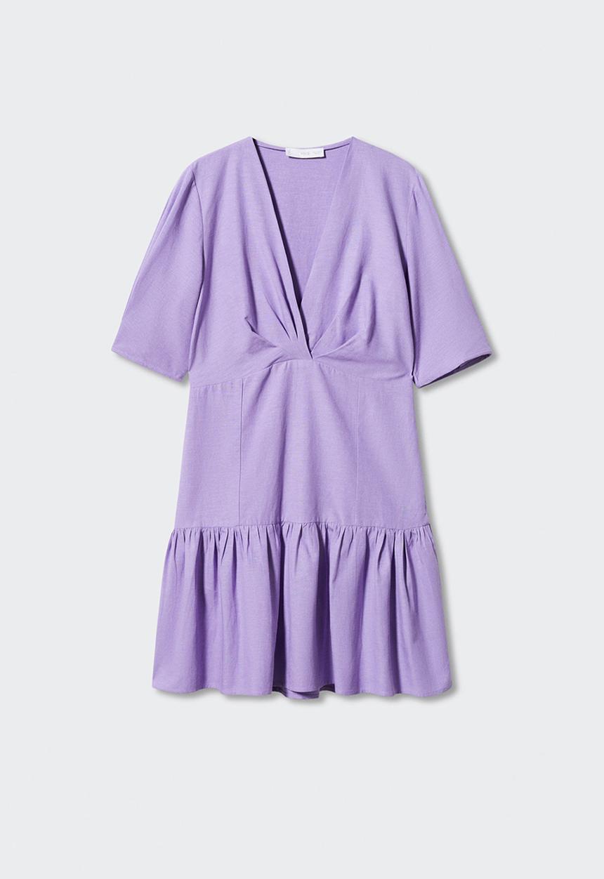 MANGO - Dress nati-h - mid purple