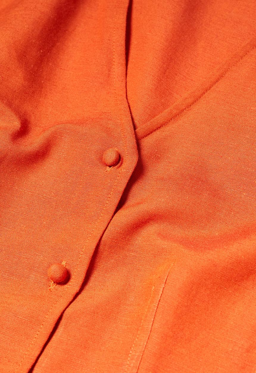 MANGO - Dress mogamboc-h - orange