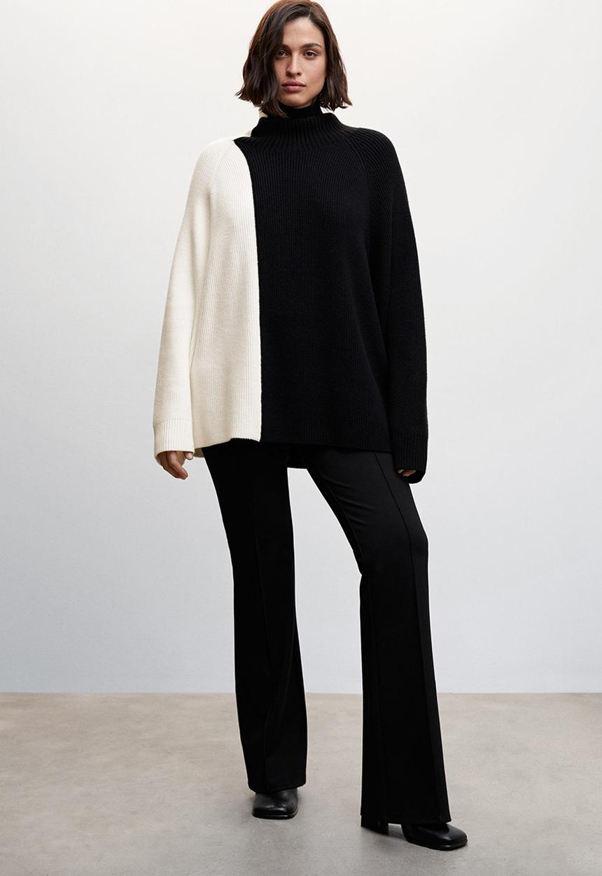 MANGO - Sweater telma - black
