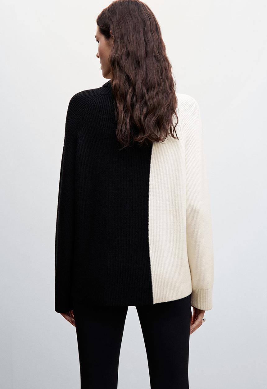MANGO - Sweater telma - black