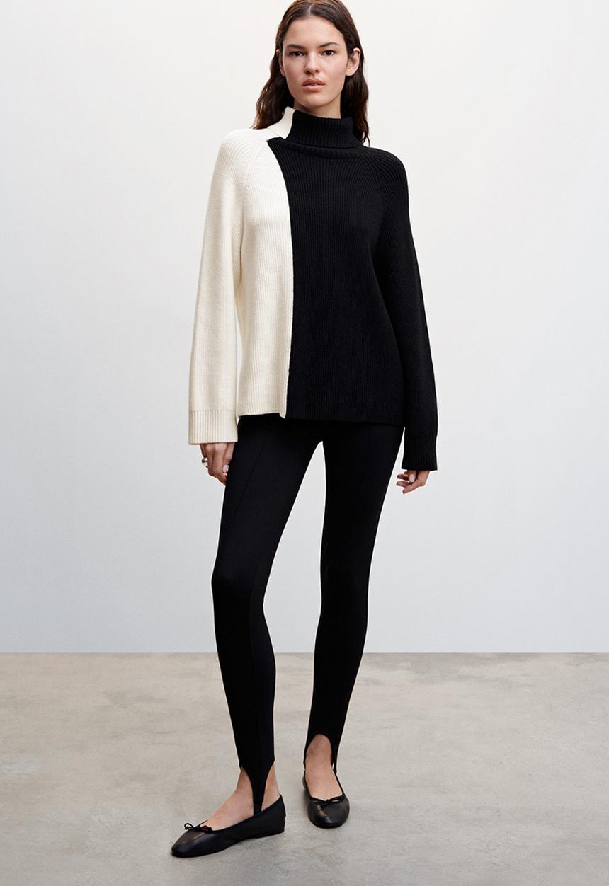 MANGO - Sweater telma - black