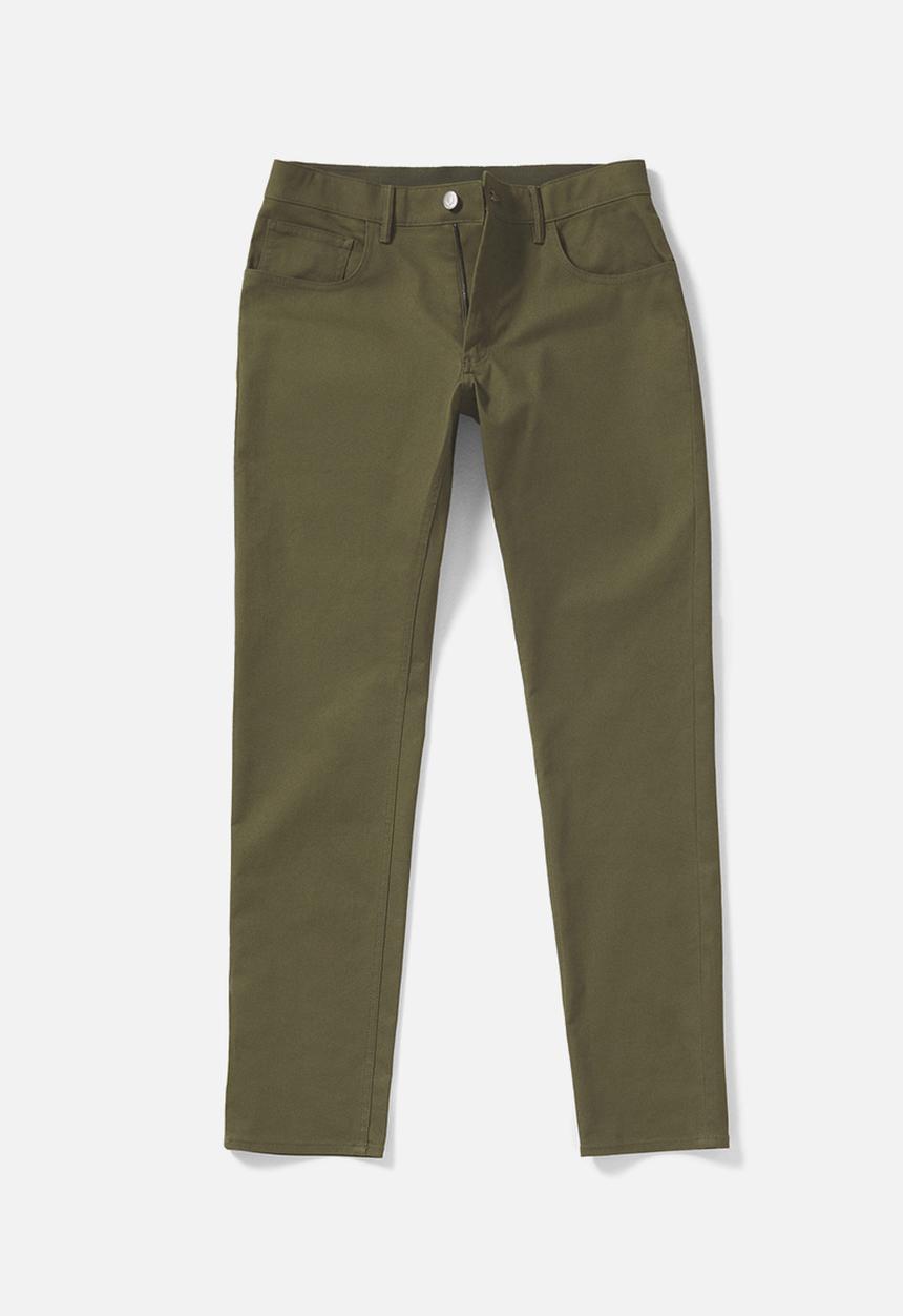 MANGO - Trousers pisa - medium green