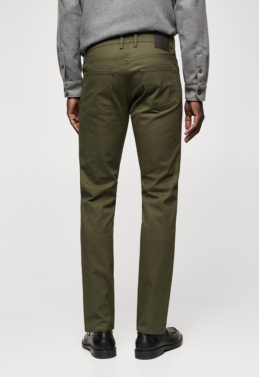 MANGO - Trousers pisa - medium green