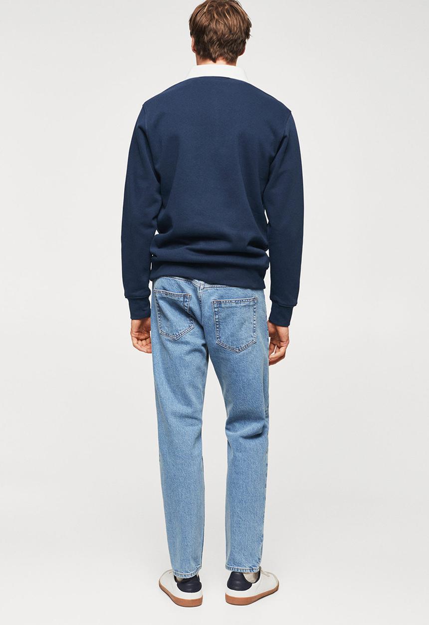 MANGO - Hills sweatshirt skip - navy