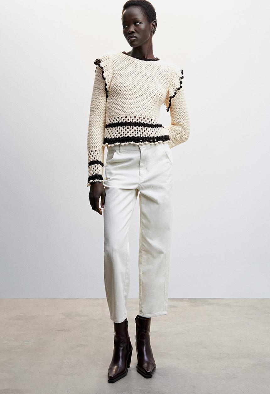 MANGO - Sweater adriana - beige