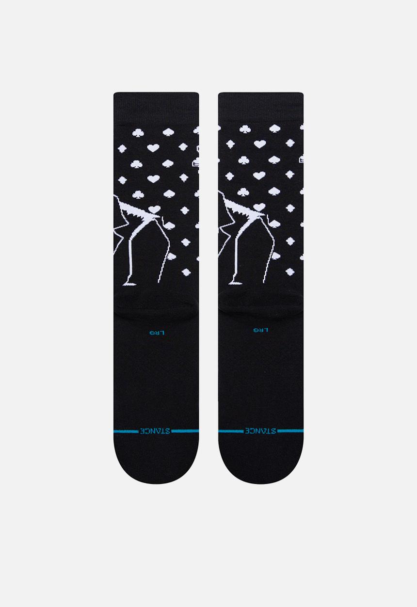 Stance Socks - The joker - black