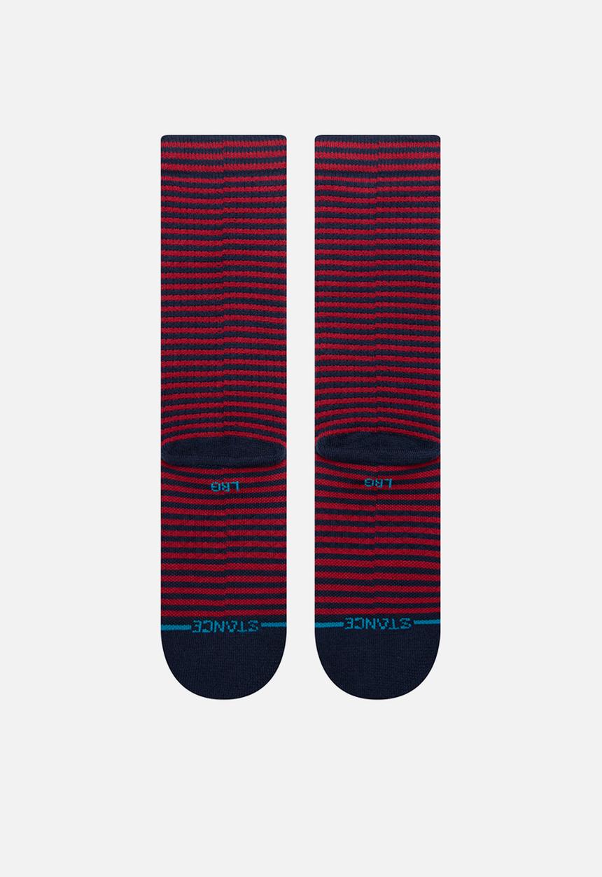 Stance Socks - Hyper stripe crew - navy