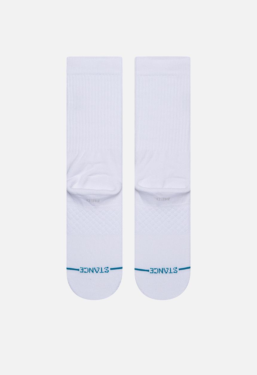 Stance Socks - Logoman st crew - white
