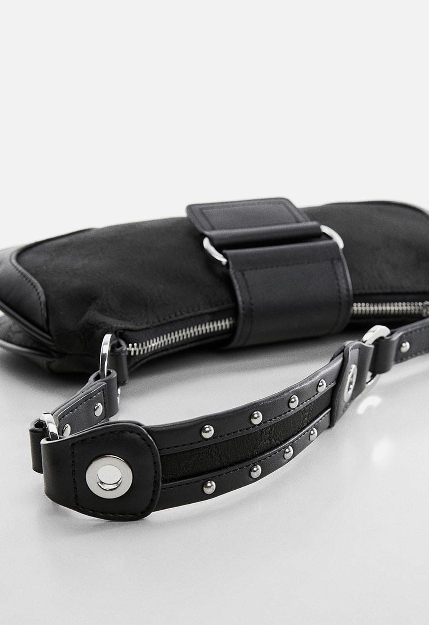 MANGO - Bag avril - black
