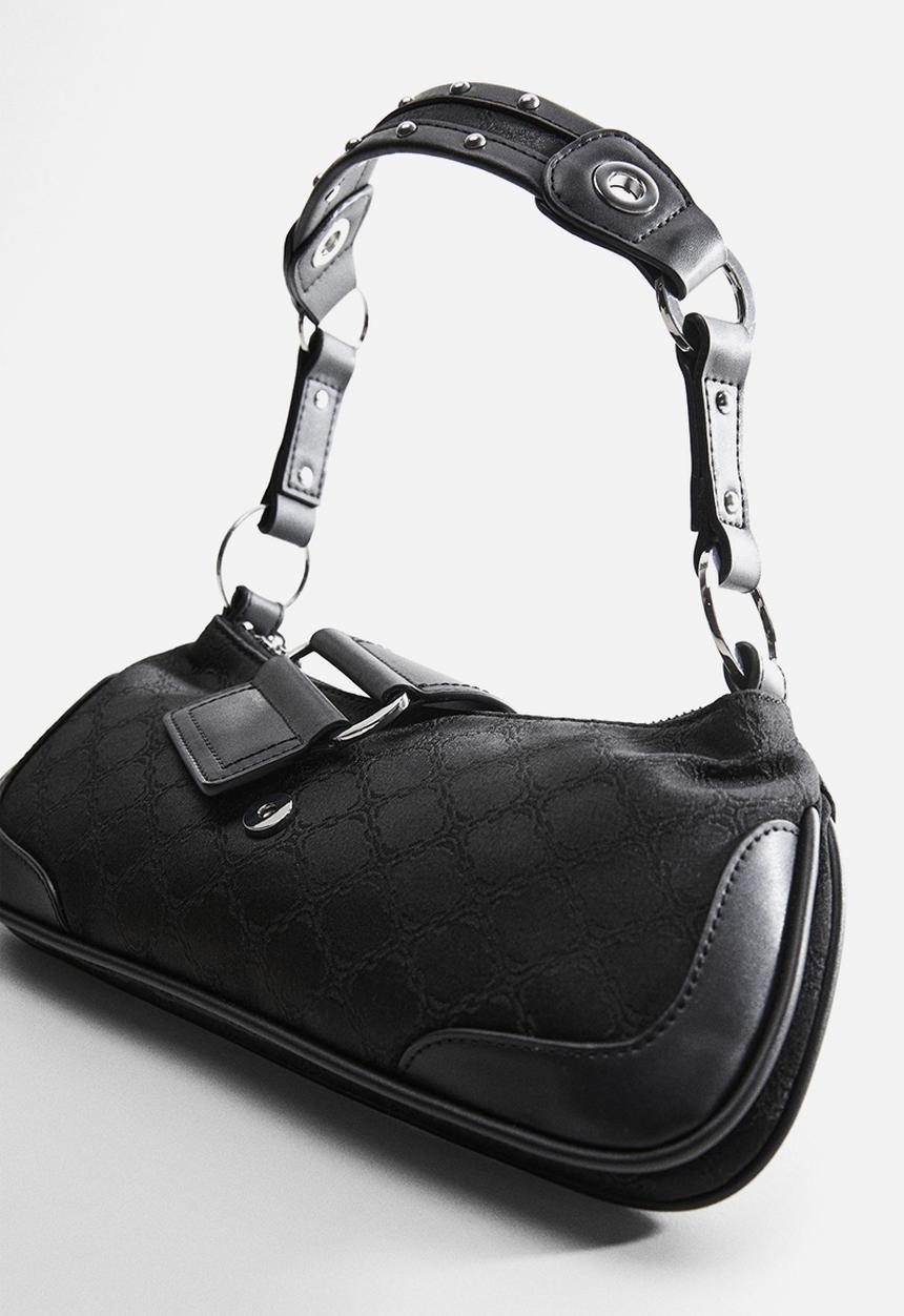 MANGO - Bag avril - black