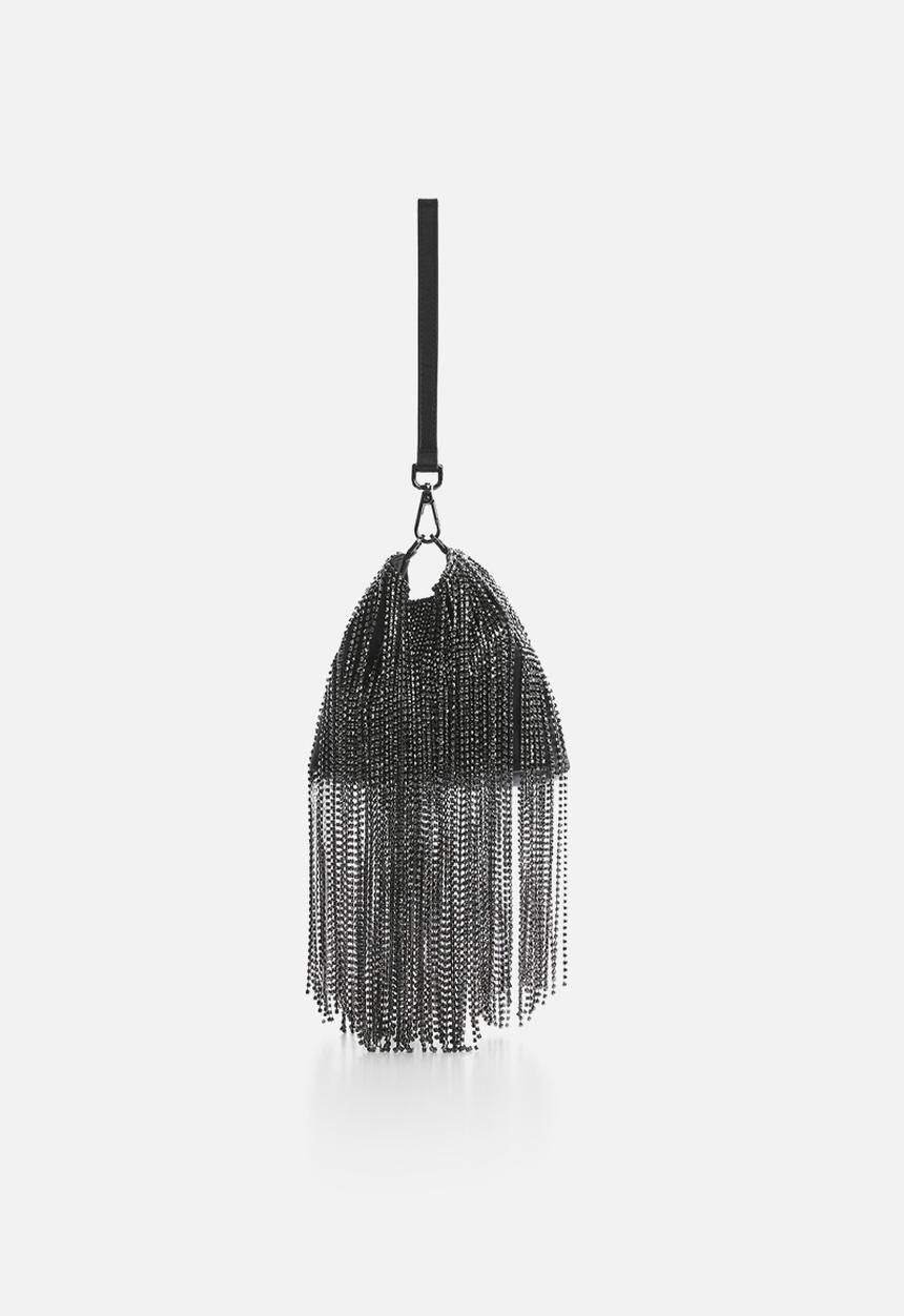 MANGO - Bag eliana - black 