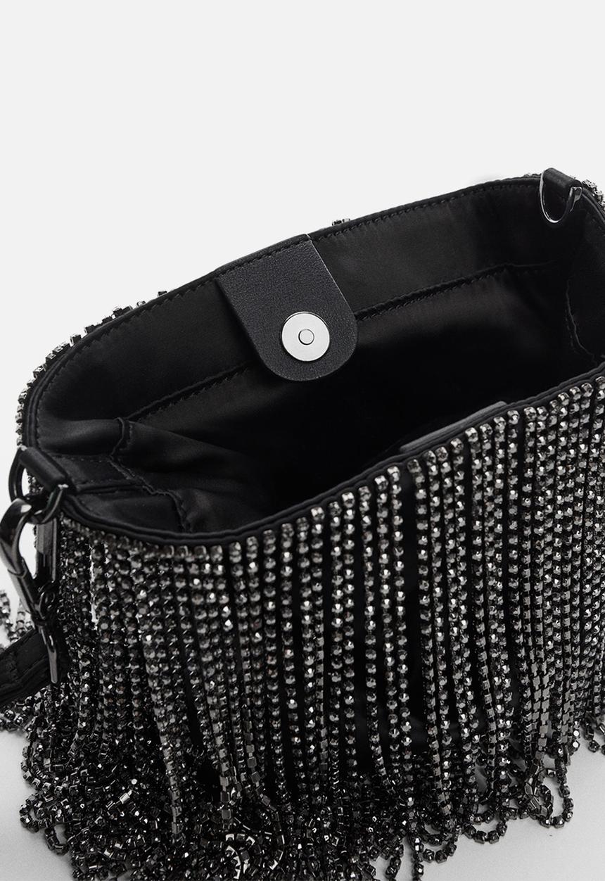 MANGO - Bag eliana - black 