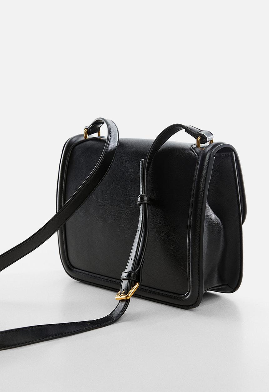 MANGO - Bag carmen - black 