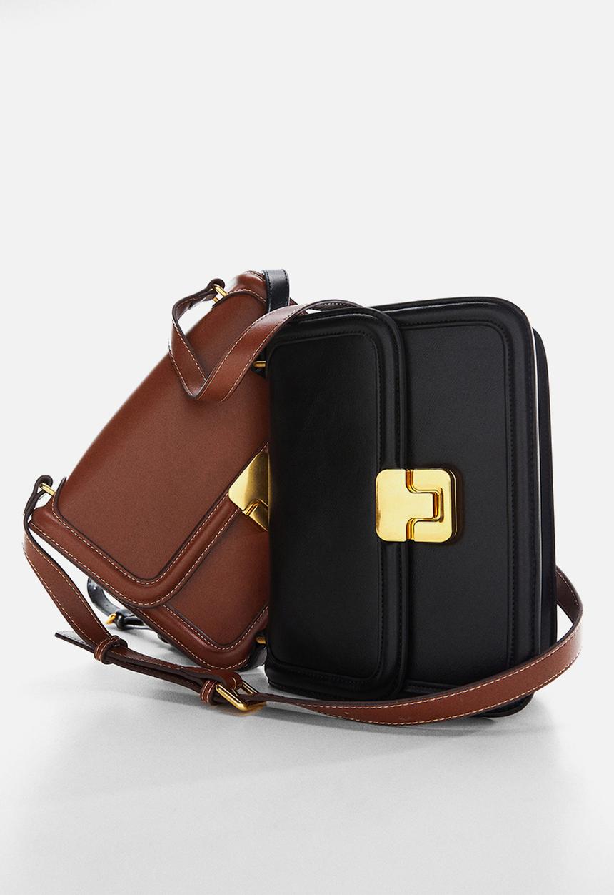 MANGO - Bag carmen - black 