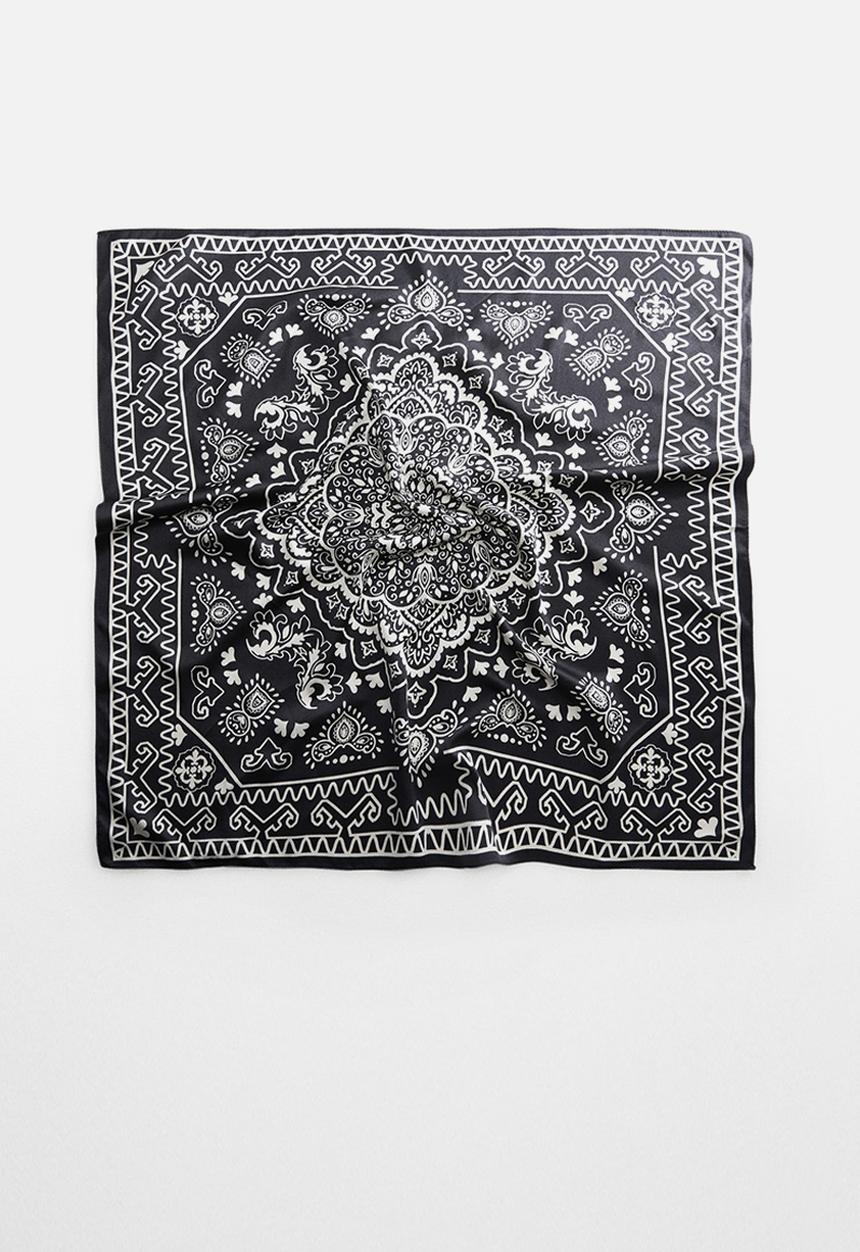 MANGO - Neck scarf noemi - black
