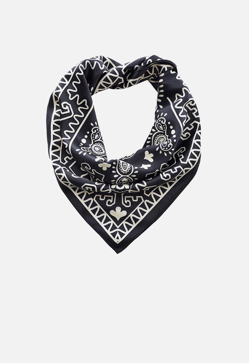 MANGO - Neck scarf noemi - black