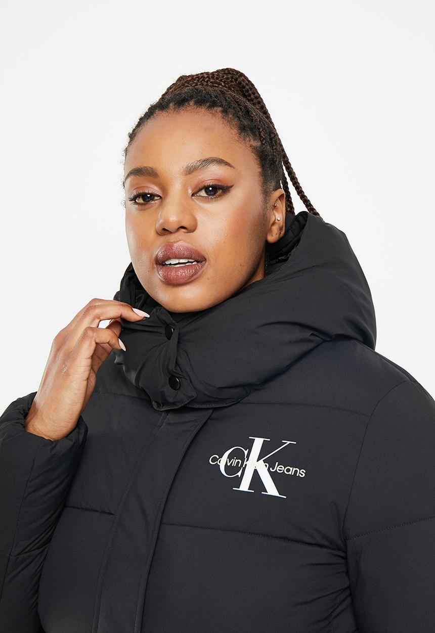 Calvin Klein - Plus mw non-down short puffer - ck black