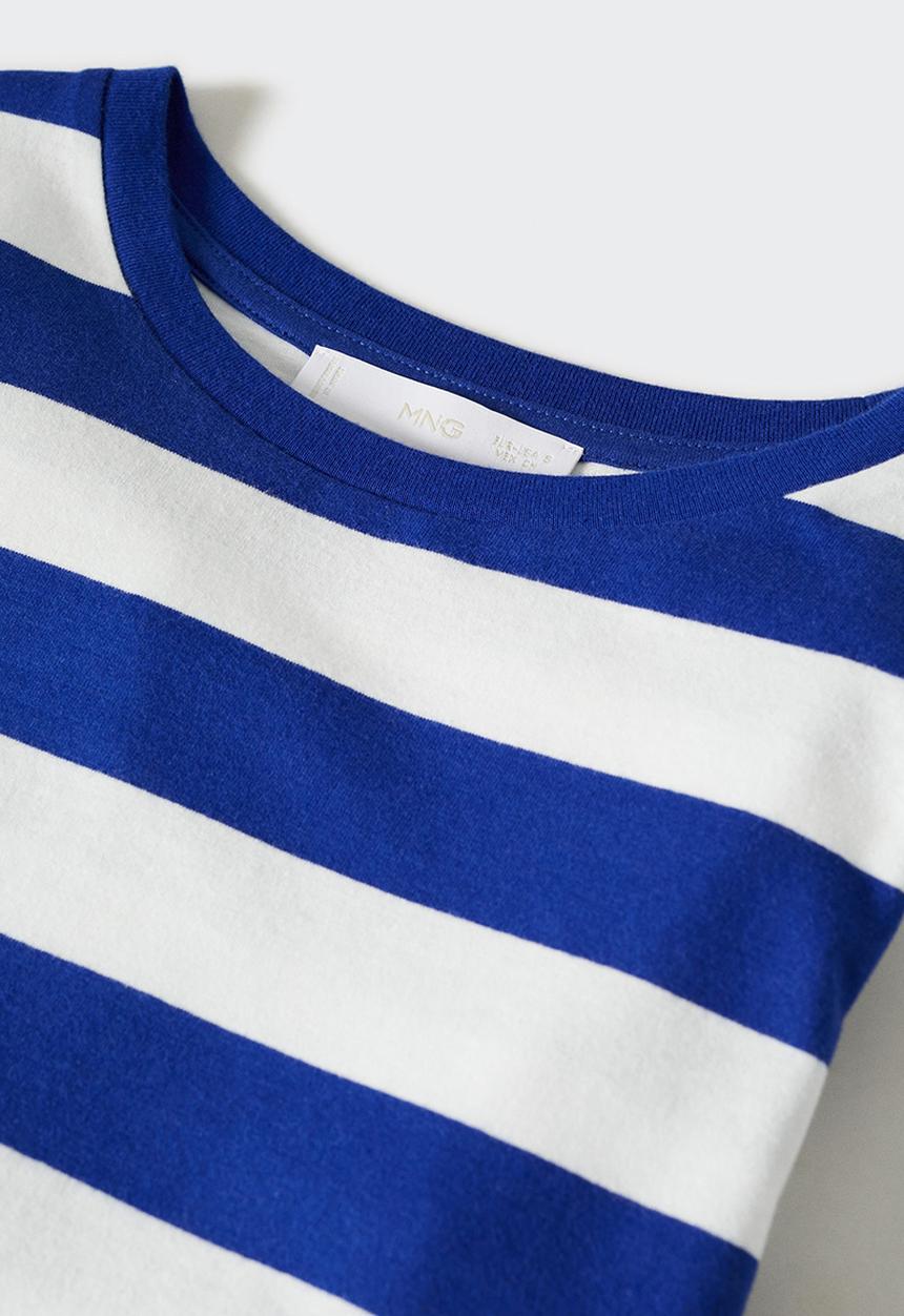 MANGO - T-shirt ciao-h - mid blue