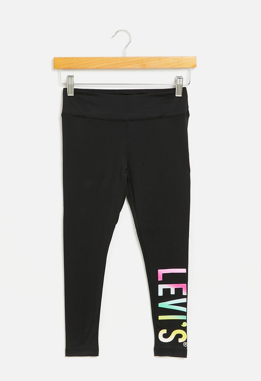 Levi’s® - Lvg high rise logo knit legging - black