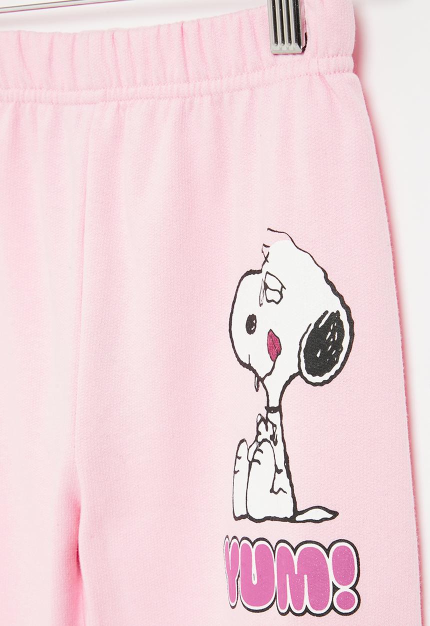 Character Group - Snoopy winter jogger  - pink 