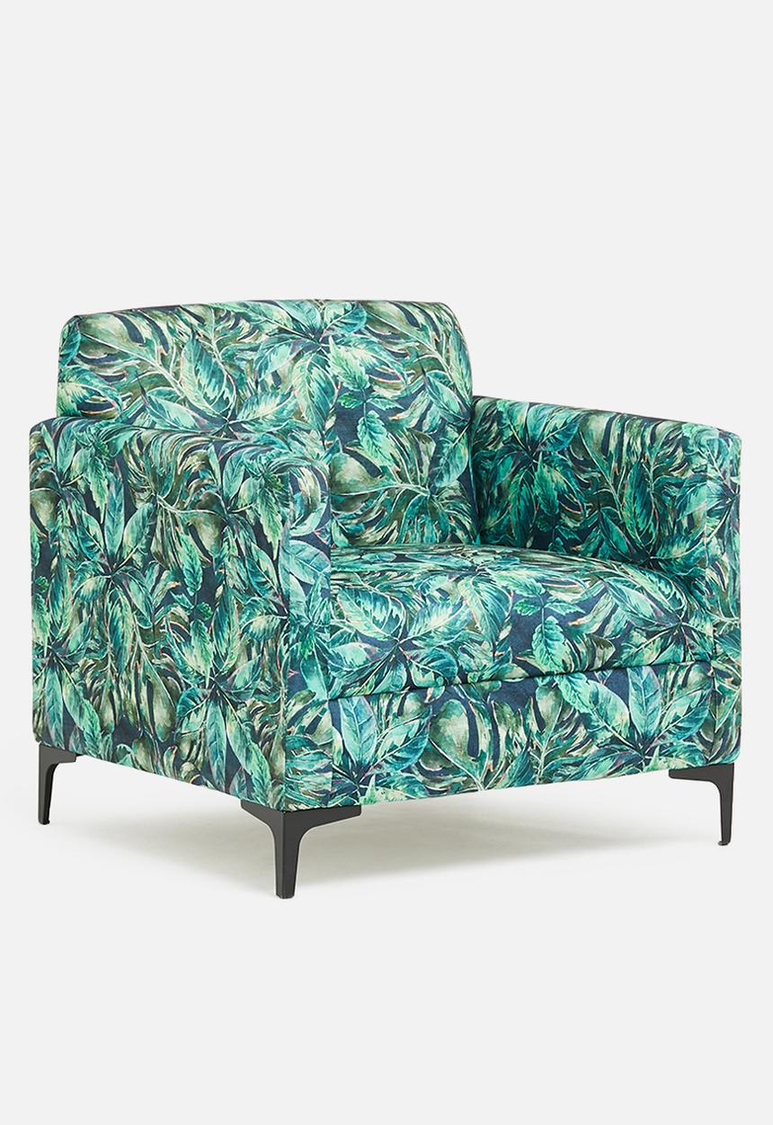 Blockhouse - Delta sweet basil armchair - green