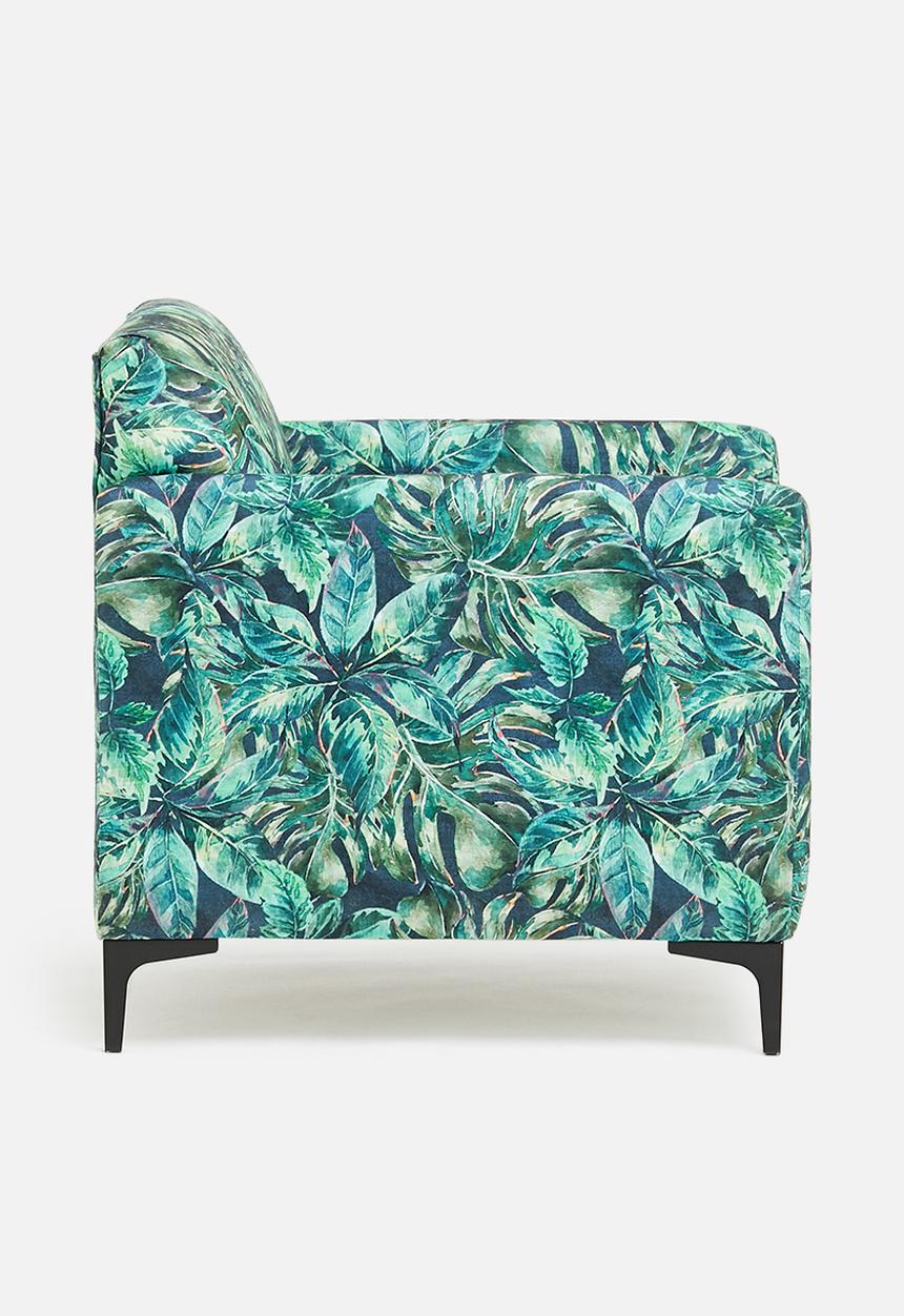 Blockhouse - Delta sweet basil armchair - green