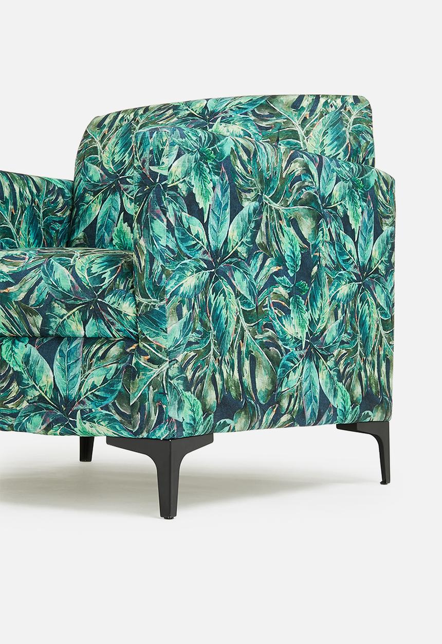 Blockhouse - Delta sweet basil armchair - green