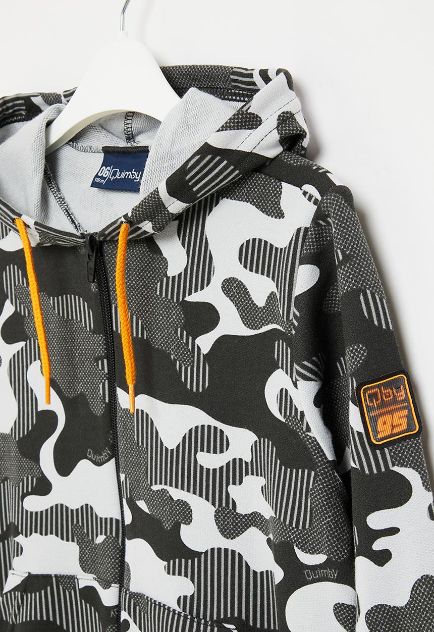 Quimby - Sweat jacket - grey
