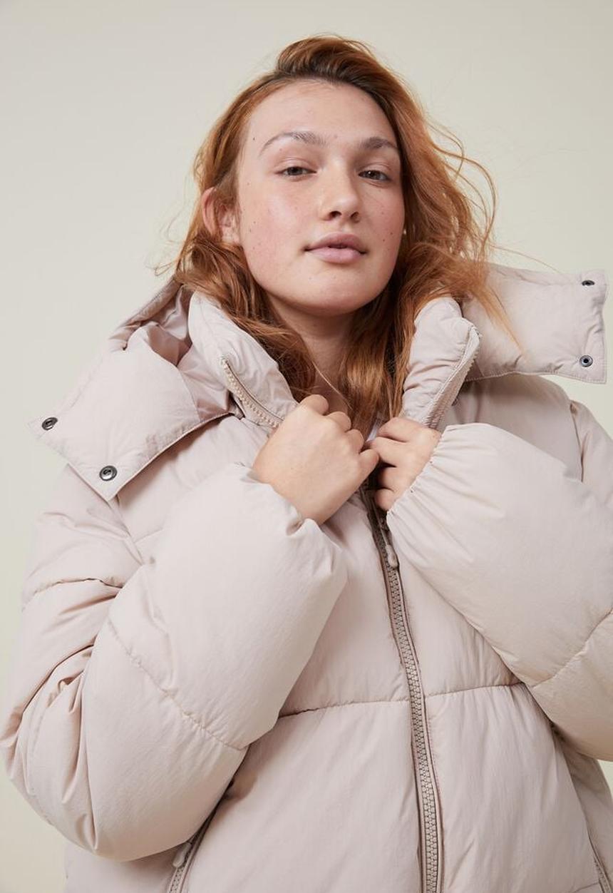 Cotton On - The recycled mother puffer jacket 3.0 - sesame
