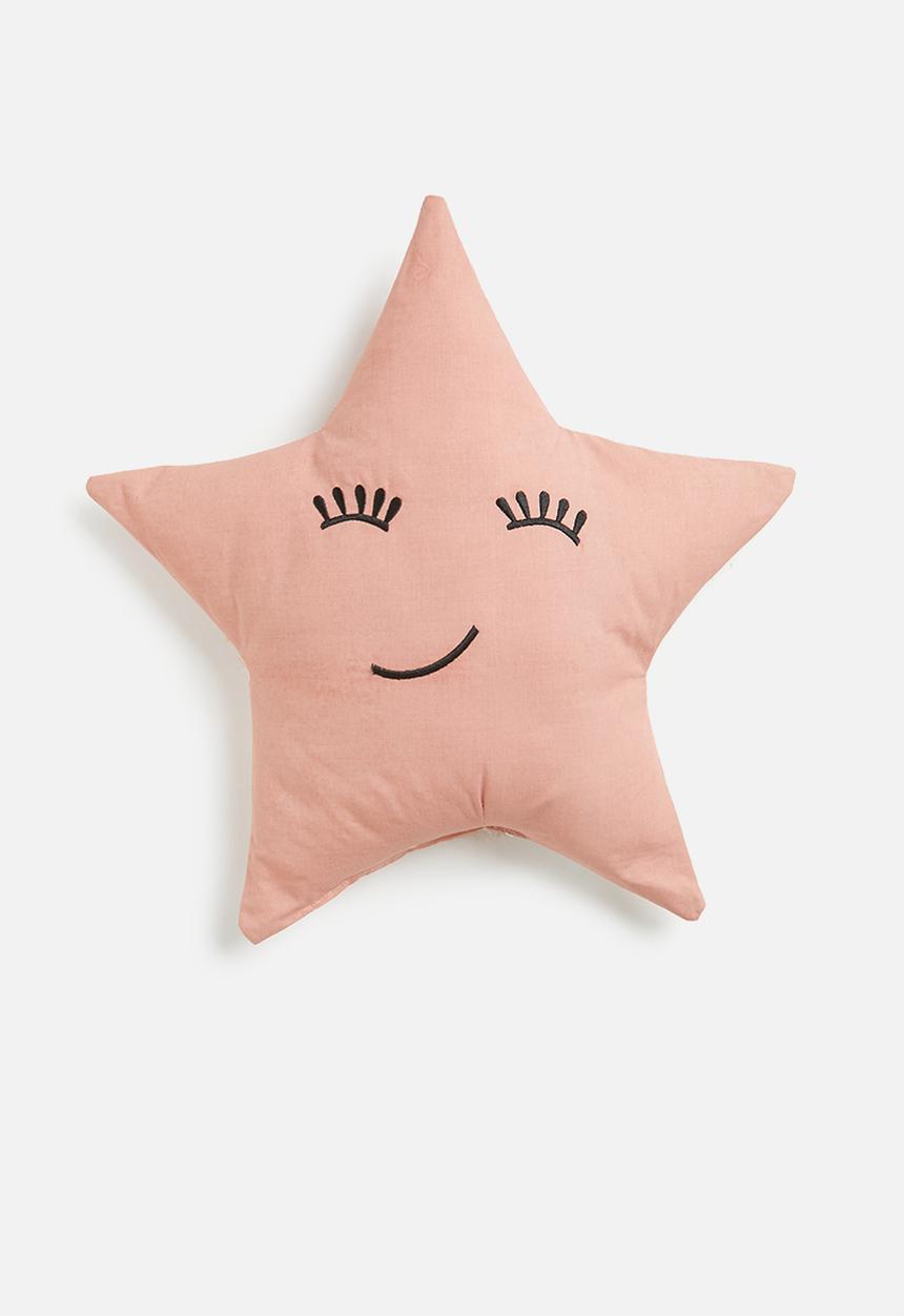 H&S - Star cushion - pink