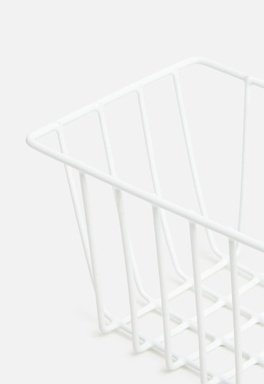 Storage Solutions - Undershelf basket - white