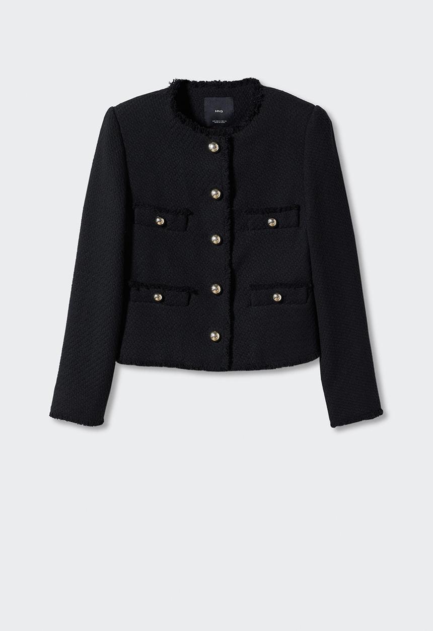 MANGO - Jacket wintour - black